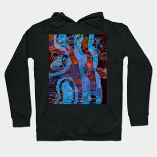 Digital abstract art 2.2 Hoodie